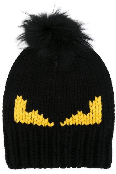 fendi bug beanie women|fendi beanie women's.